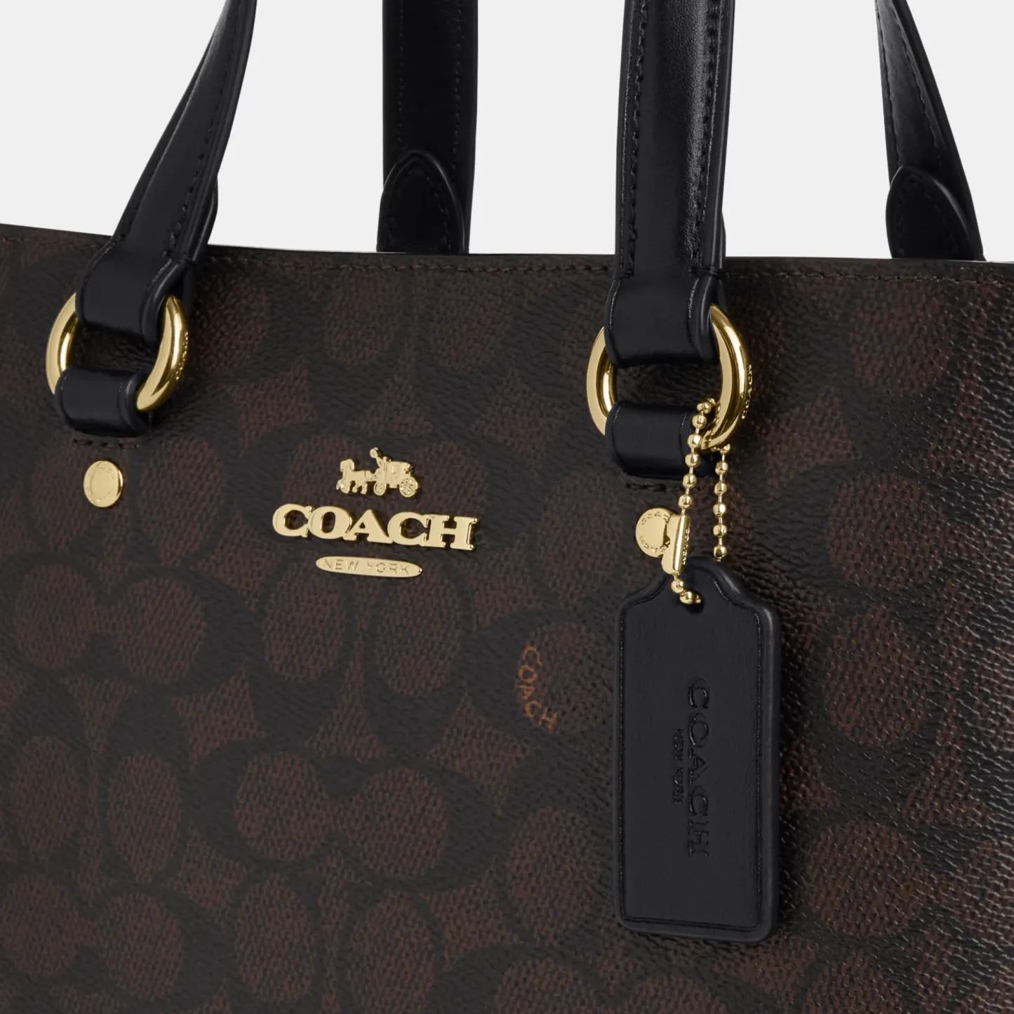 COACH®,Station Carryall Bag In Signature Canvas,,Closer View