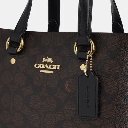 COACH®,Station Carryall Bag In Signature Canvas,,Closer View