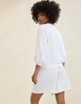 Aerie Femme Sweatshirt - White