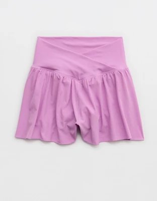 OFFLINE By Aerie Real Me Crossover Flowy Short - Purple Space