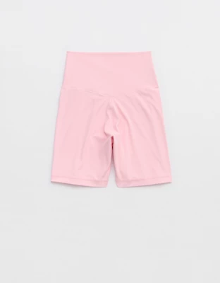 OFFLINE By Aerie Real Me Crossover High Waisted 5" Bike Short - Club Pink