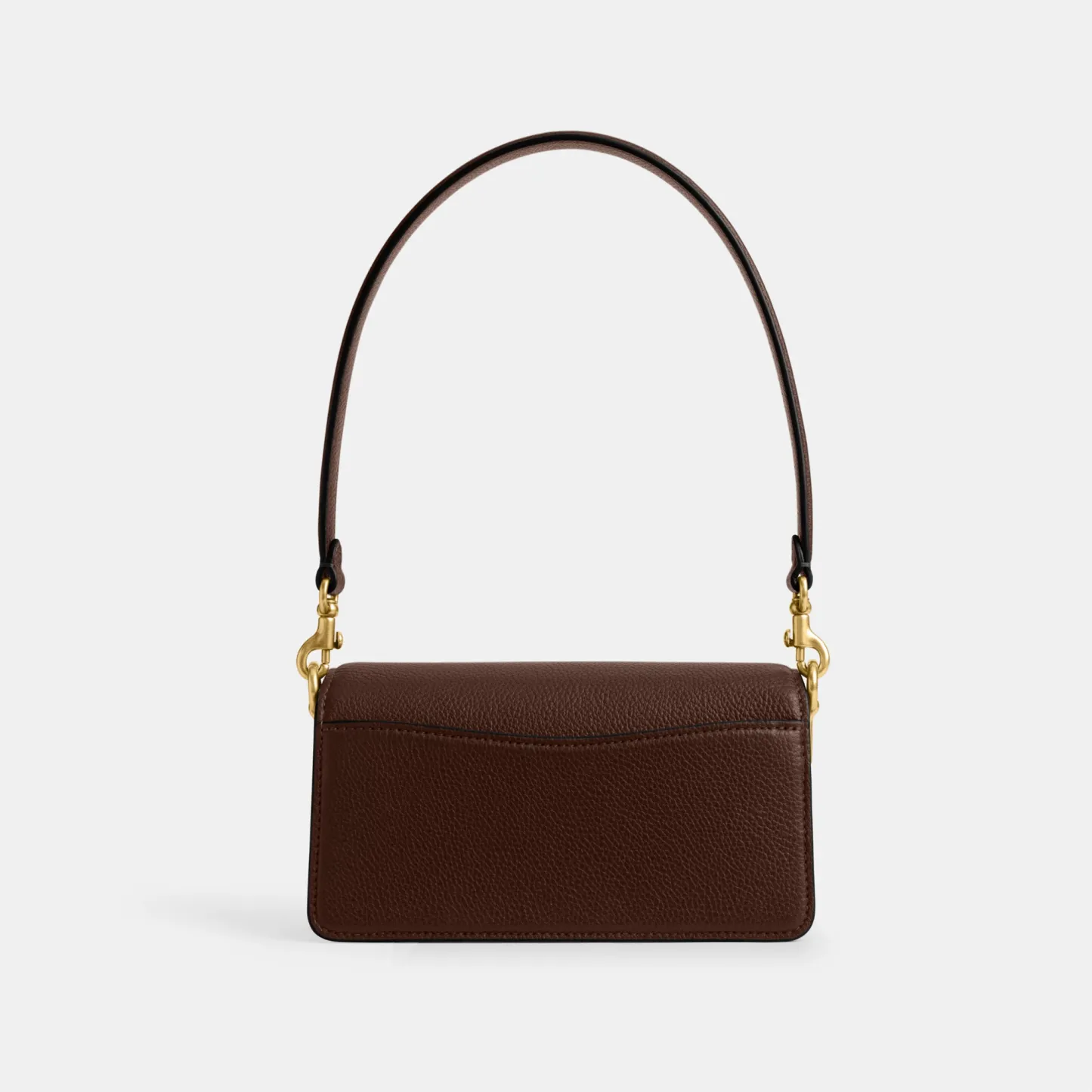 COACH®,Tabby Shoulder Bag 20,Leather,Shoulder Bag,Embossed,Metal,Logo,Day Party,Brown,Back View
