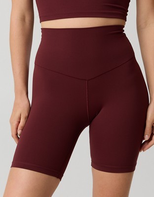 OFFLINE By Aerie Real Me XTRA High Waisted 7" Bike Short - Royal Berry