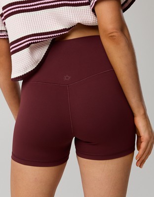 OFFLINE By Aerie Real Me XTRA High Waisted 3" Bike Short - Royal Berry