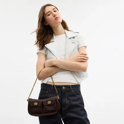 Twin Turnlock Waverly Bag - B4MPL - view 12