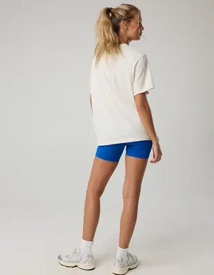 FWC26™ OFFLINE By Aerie Let's Stretch Oversized T-Shirt - Empire Blue