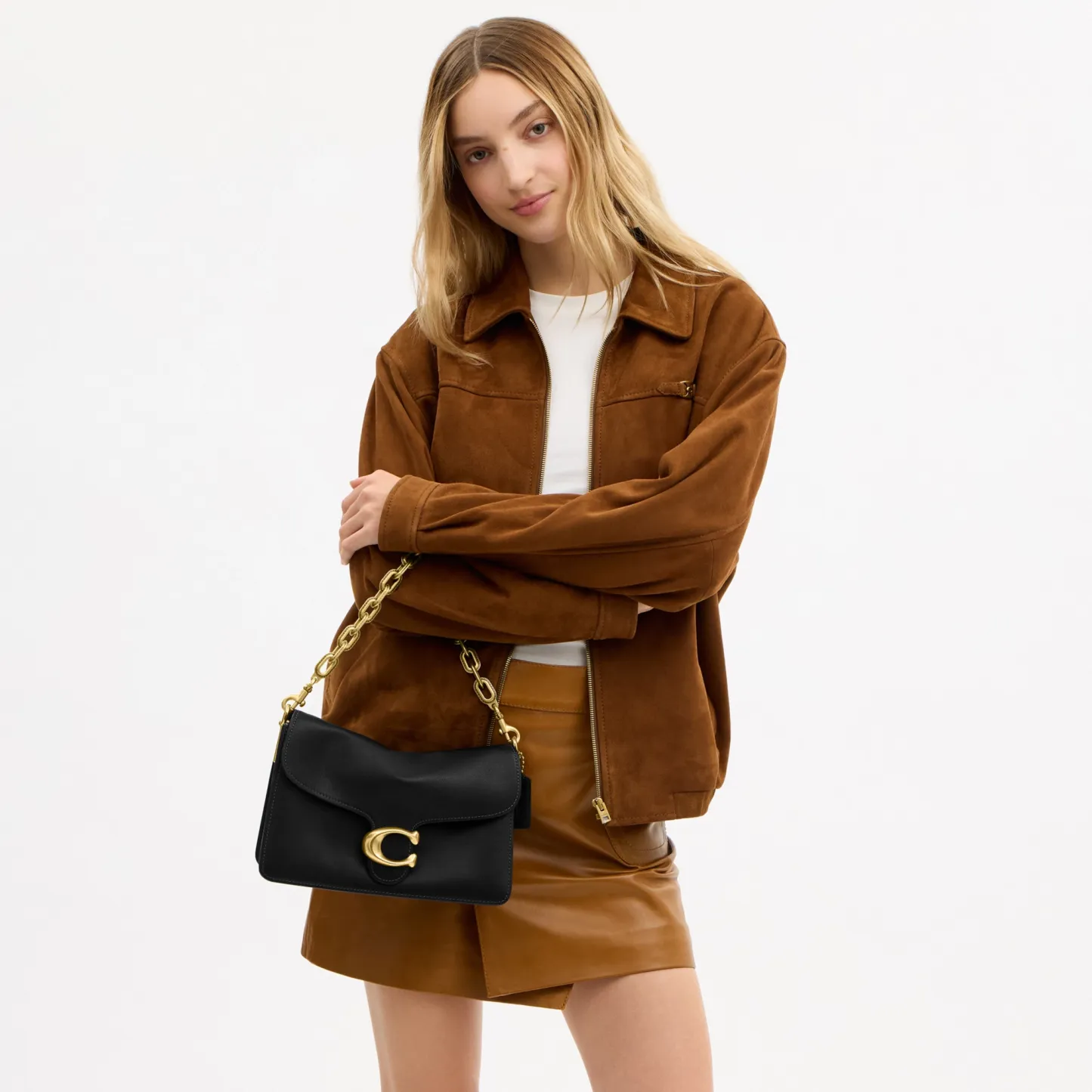 Chain Tabby Shoulder Bag - B4BK - view 10