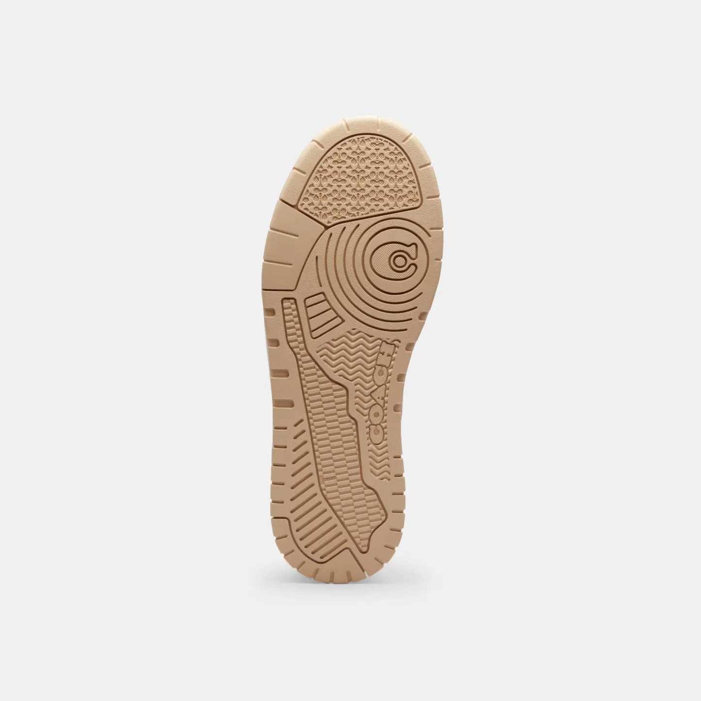 COACH®,Soho Sneaker With Patent Signature,Rubber,EVA,Recycled Polyester,Canvas,Leather,Polyester,Low Top,Casual,Fabric,Pla...,Multi Color,Outsole View