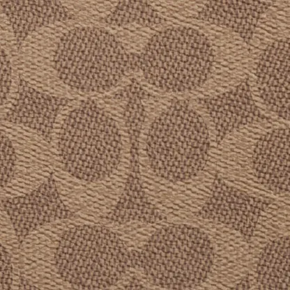 COACH®,Notebook In Signature Canvas,Leather,Notebook,Brown