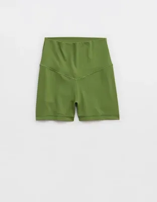 OFFLINE By Aerie Real Me XTRA High Waisted 3" Bike Short - Olive Moss