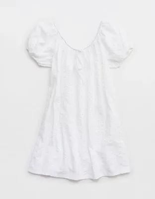 Aerie Seersucker Nightie - White