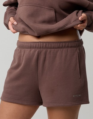 OFFLINE By Aerie 3" Cloud Fleece Short - Relic