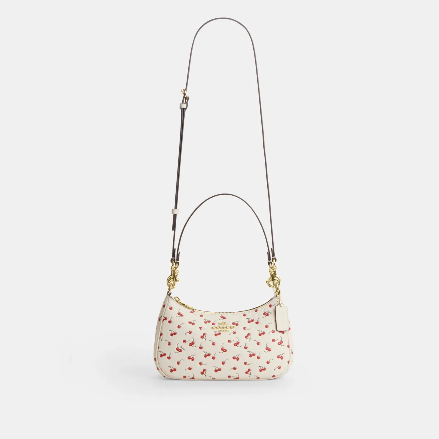 COACH®,Teri Shoulder Bag With Cherry Print,