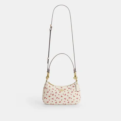 COACH®,Teri Shoulder Bag With Cherry Print,