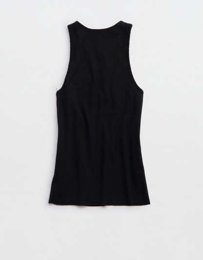 Aerie High Neck Tank Top - True Black