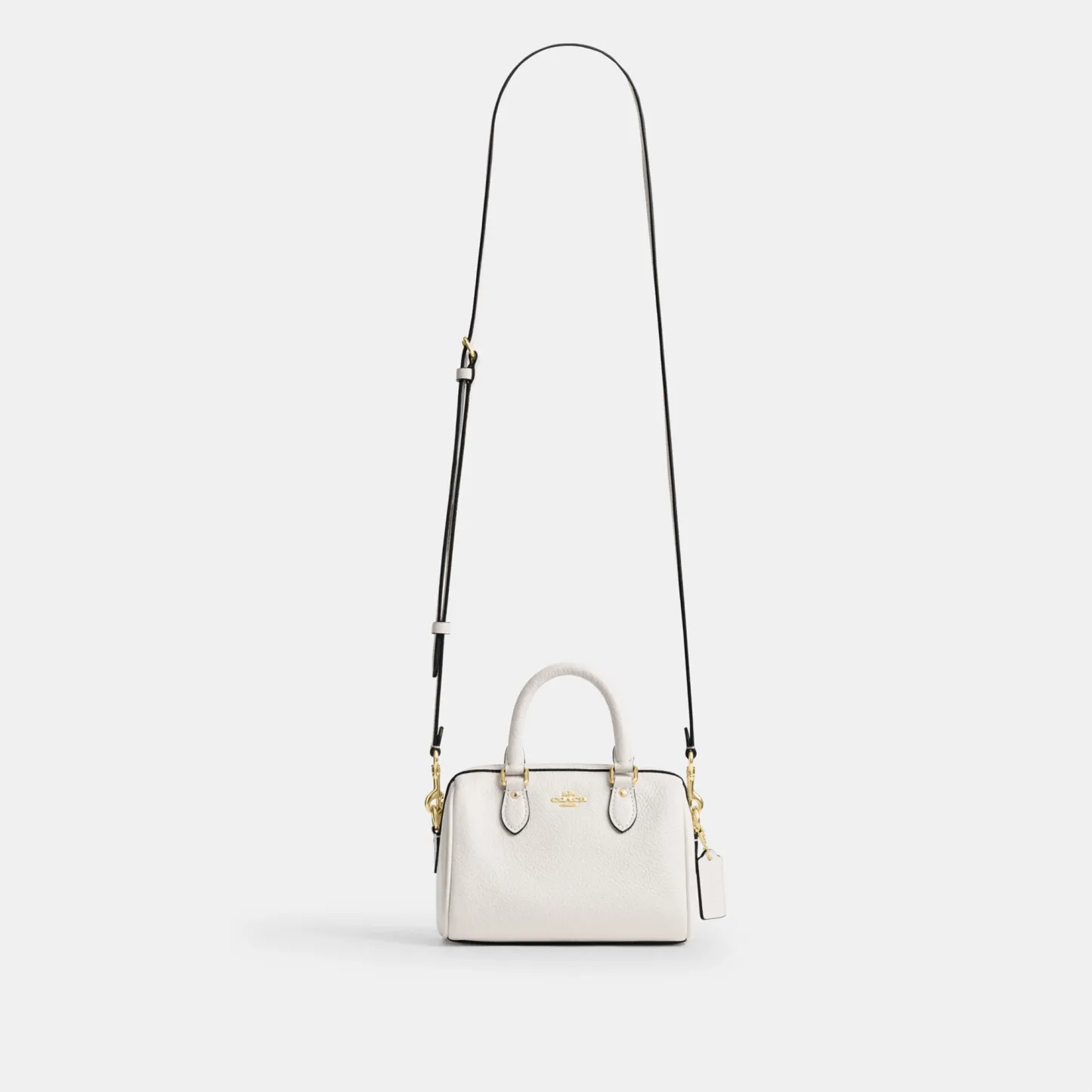 COACH®,Mini Rowan Crossbody Bag,Crossbody,Logo,Metal,Casual,White
