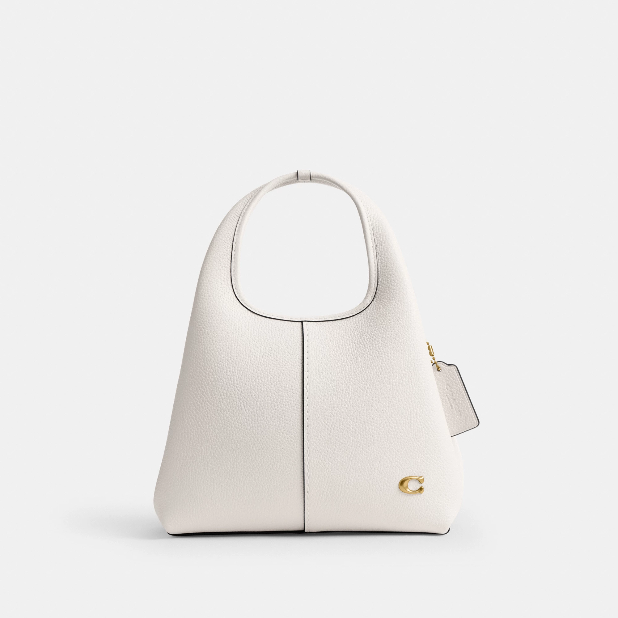 COACH®,Lana Shoulder Bag 23,Leather,Crossbody,Metal,Logo,Compact,Casual,,Front View