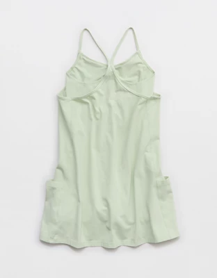 OFFLINE By Aerie OG Cotton Racerback Mini Dress - Aloe