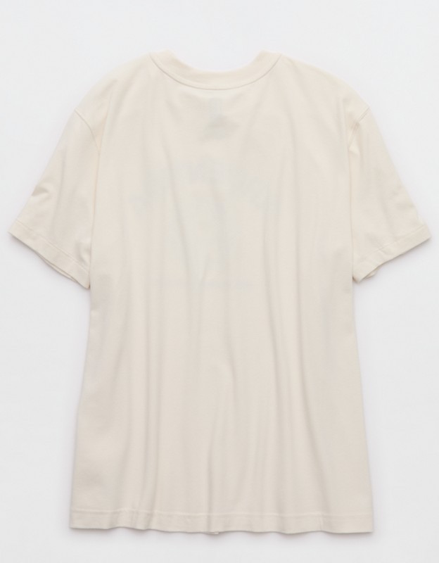 FWC26™ OFFLINE By Aerie Let's Stretch Oversized T-Shirt - Lime Slush