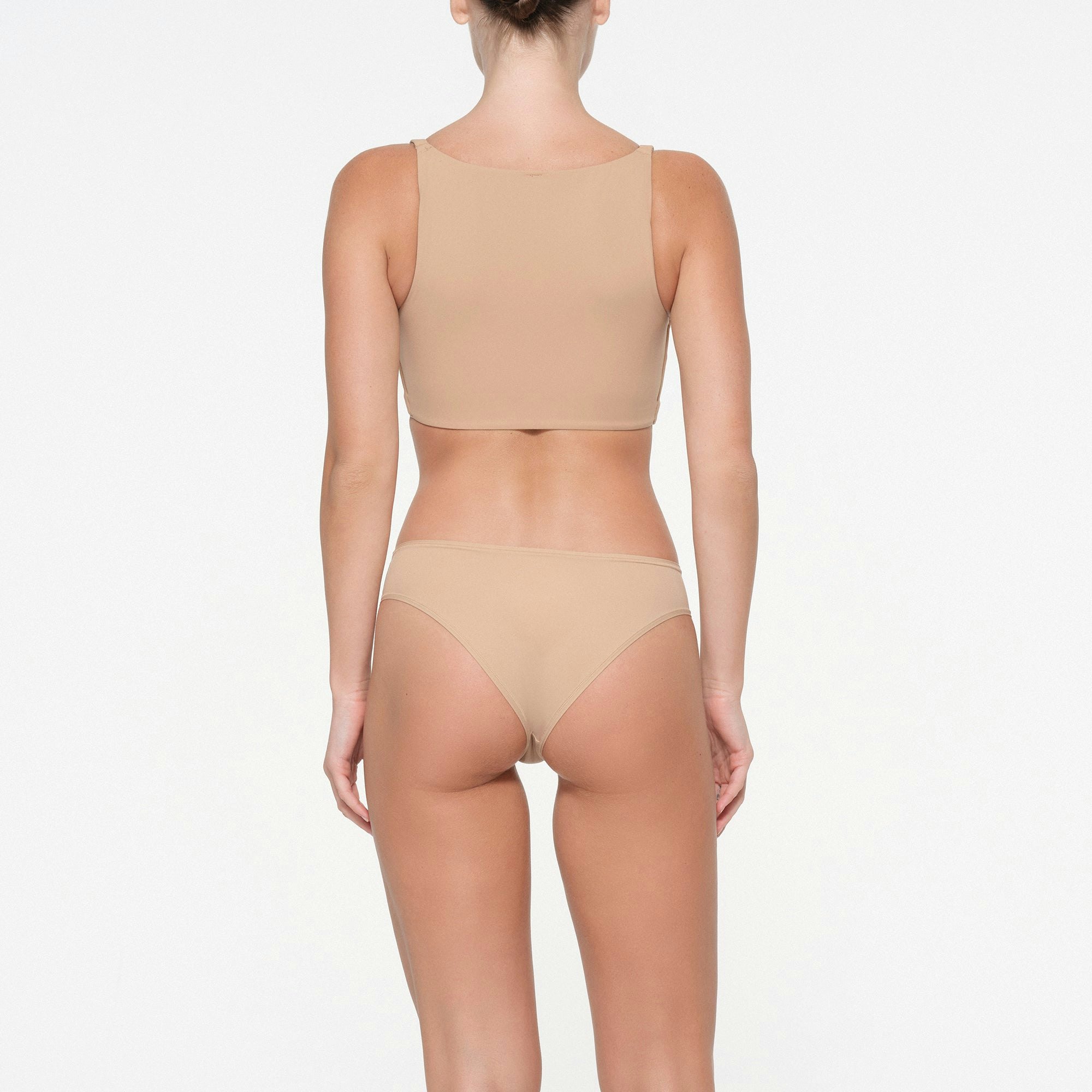 FITS EVERYBODY BACK SMOOTHING FULL COVERAGE BRA - CLAY - image 15