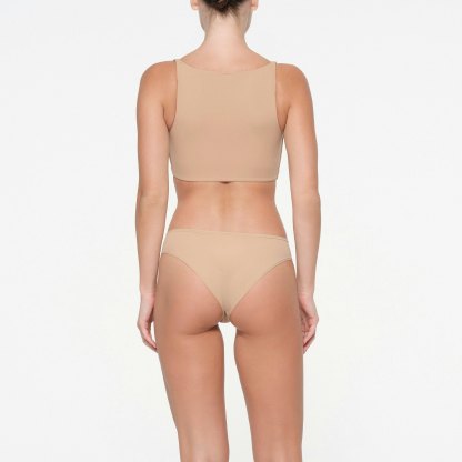 FITS EVERYBODY BACK SMOOTHING FULL COVERAGE BRA - CLAY - image 15