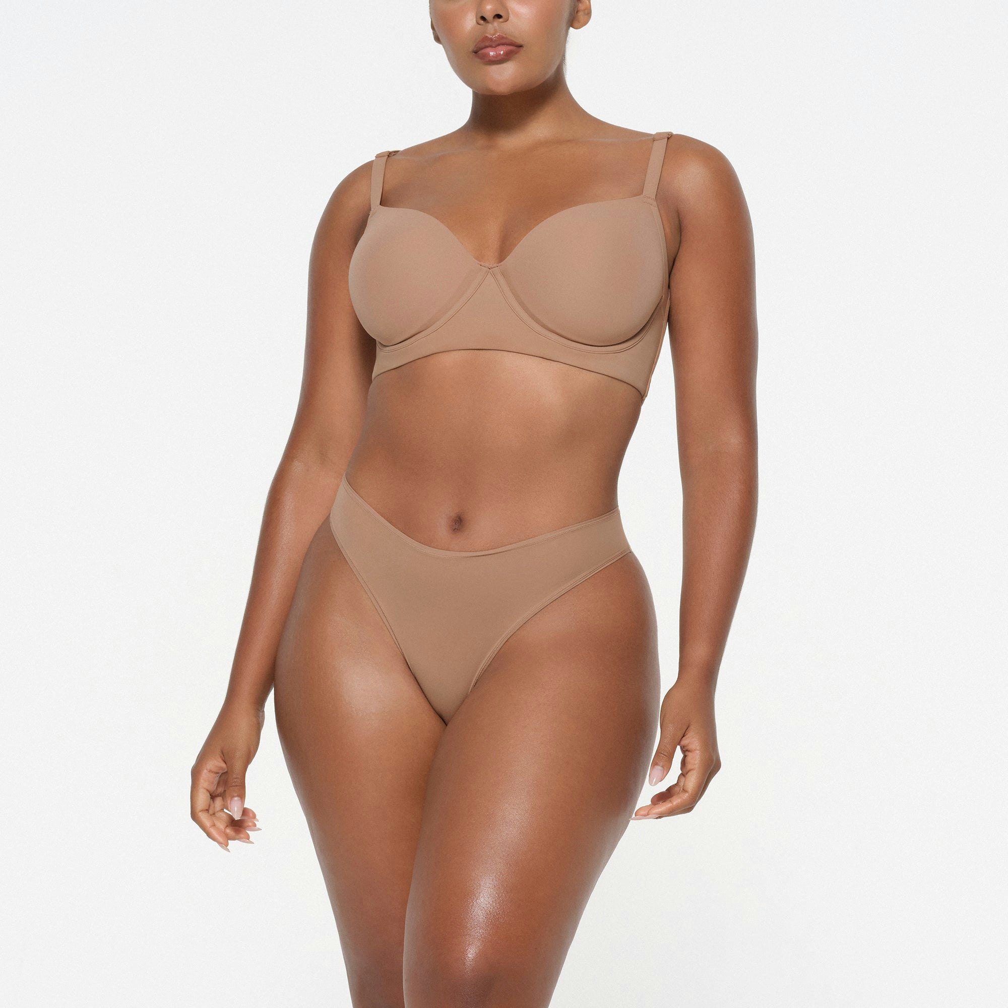 FITS EVERYBODY BACK SMOOTHING FULL COVERAGE BRA - SIENNA - image 19