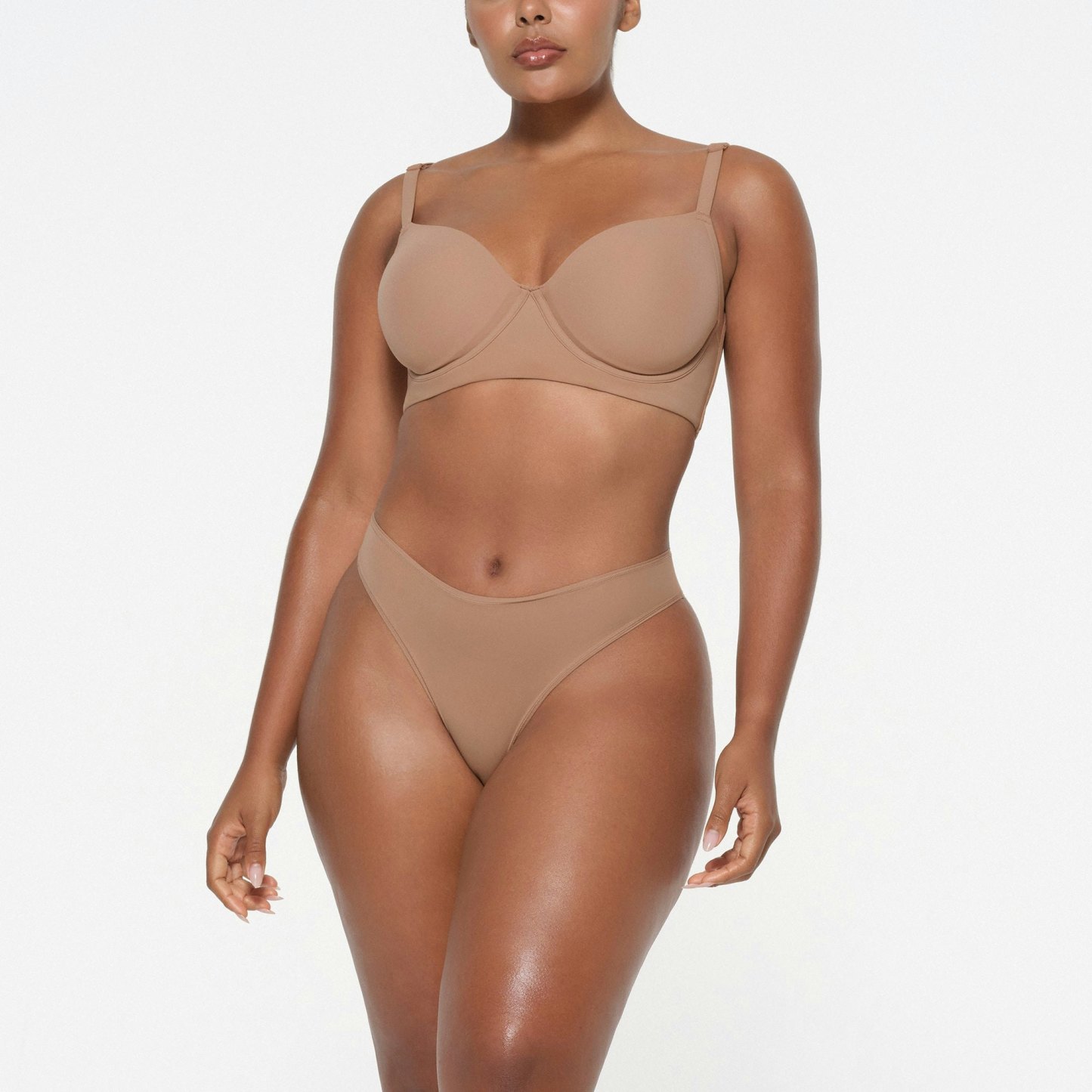 FITS EVERYBODY BACK SMOOTHING FULL COVERAGE BRA - SIENNA - image 19
