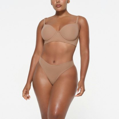 FITS EVERYBODY BACK SMOOTHING FULL COVERAGE BRA - SIENNA - image 19