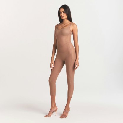 POWER MESH SHAPEWEAR CATSUIT - SIENNA