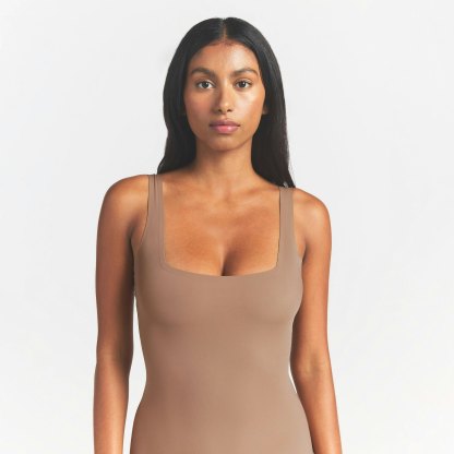 COOL SHAPEWEAR MID THIGH BODYSUIT - SIENNA