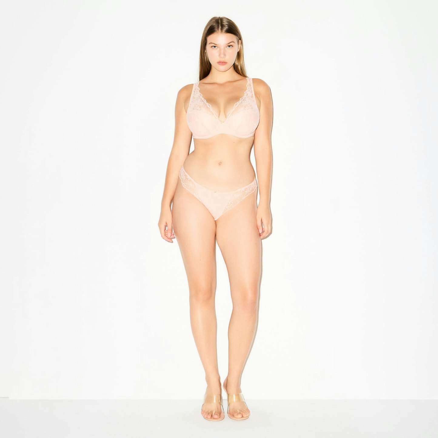 SKIMS LACE BIKINI - PRIMROSE