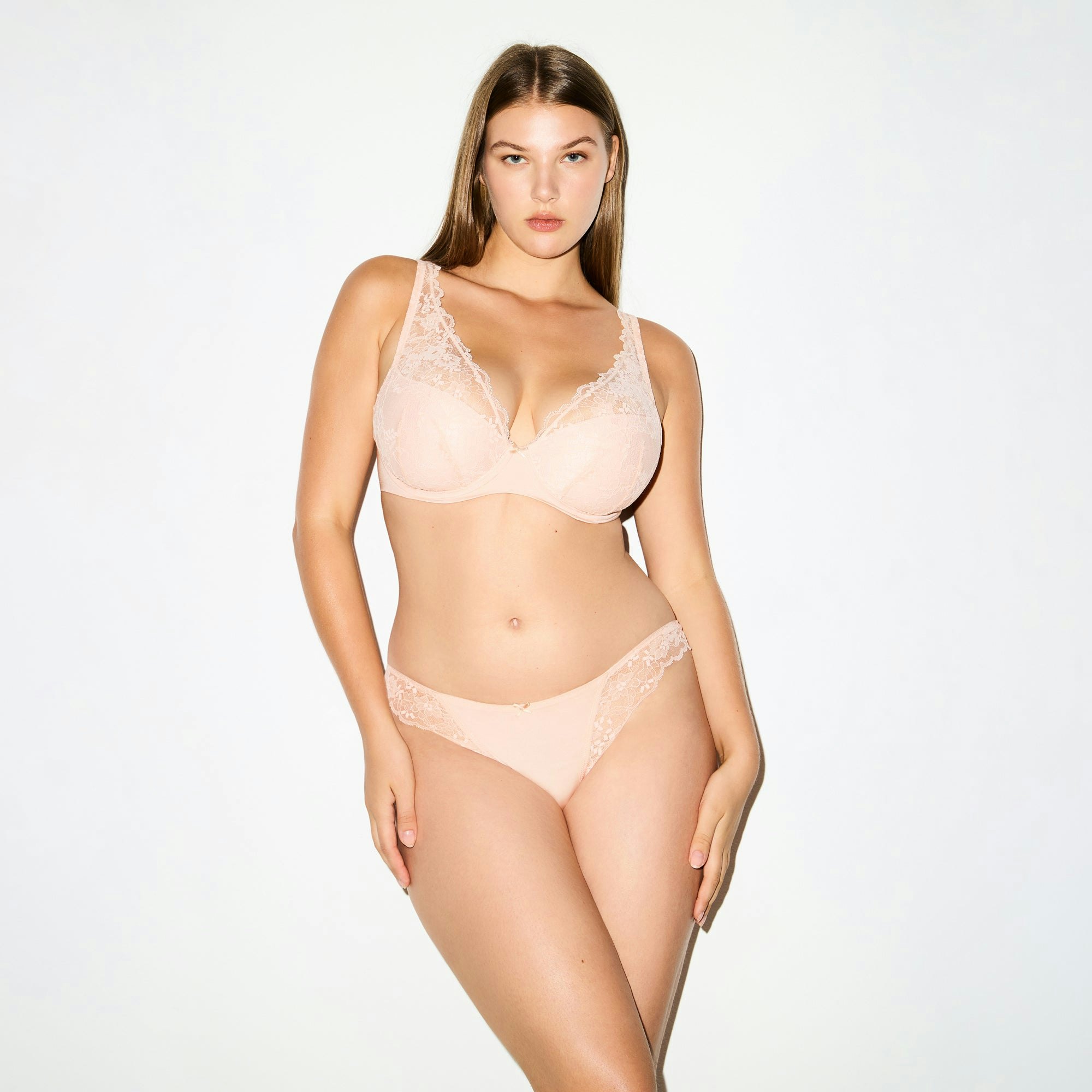 SKIMS LACE BIKINI - PRIMROSE