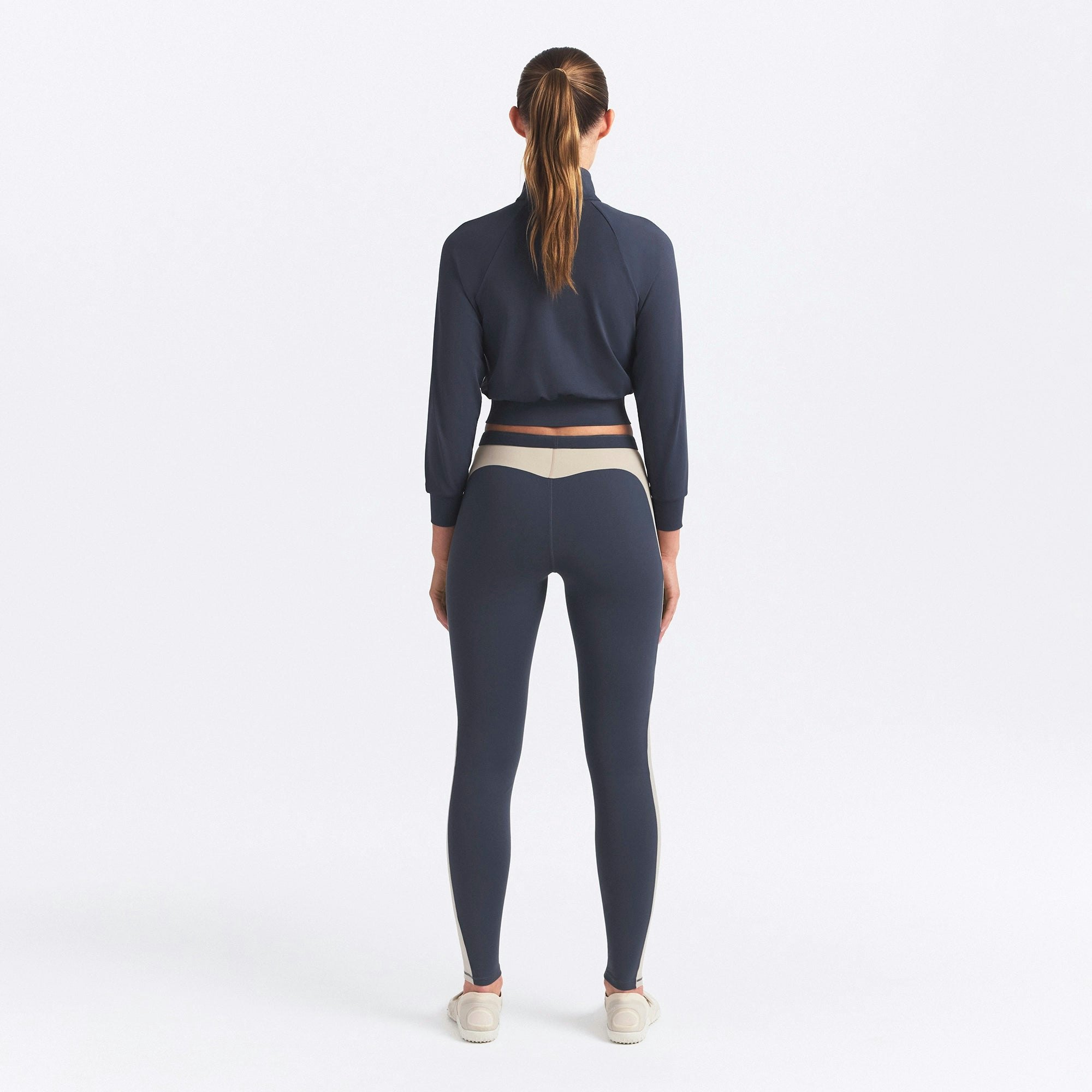 NikeSKIMS MATTE SHINE MIX 29" LEGGING - DEEP ROYAL AND STONE - image 5