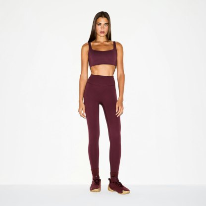 NikeSKIMS MATTE 26" LEGGING - CURRANT - image 38