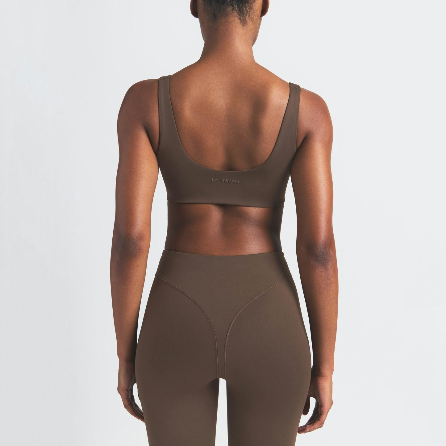 NikeSKIMS MATTE V-LINE 26" LEGGING - DARK SEPIA - image 16