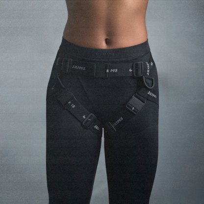 NikeSKIMS MATTE V-LINE 26" LEGGING - OBSIDIAN - image 8