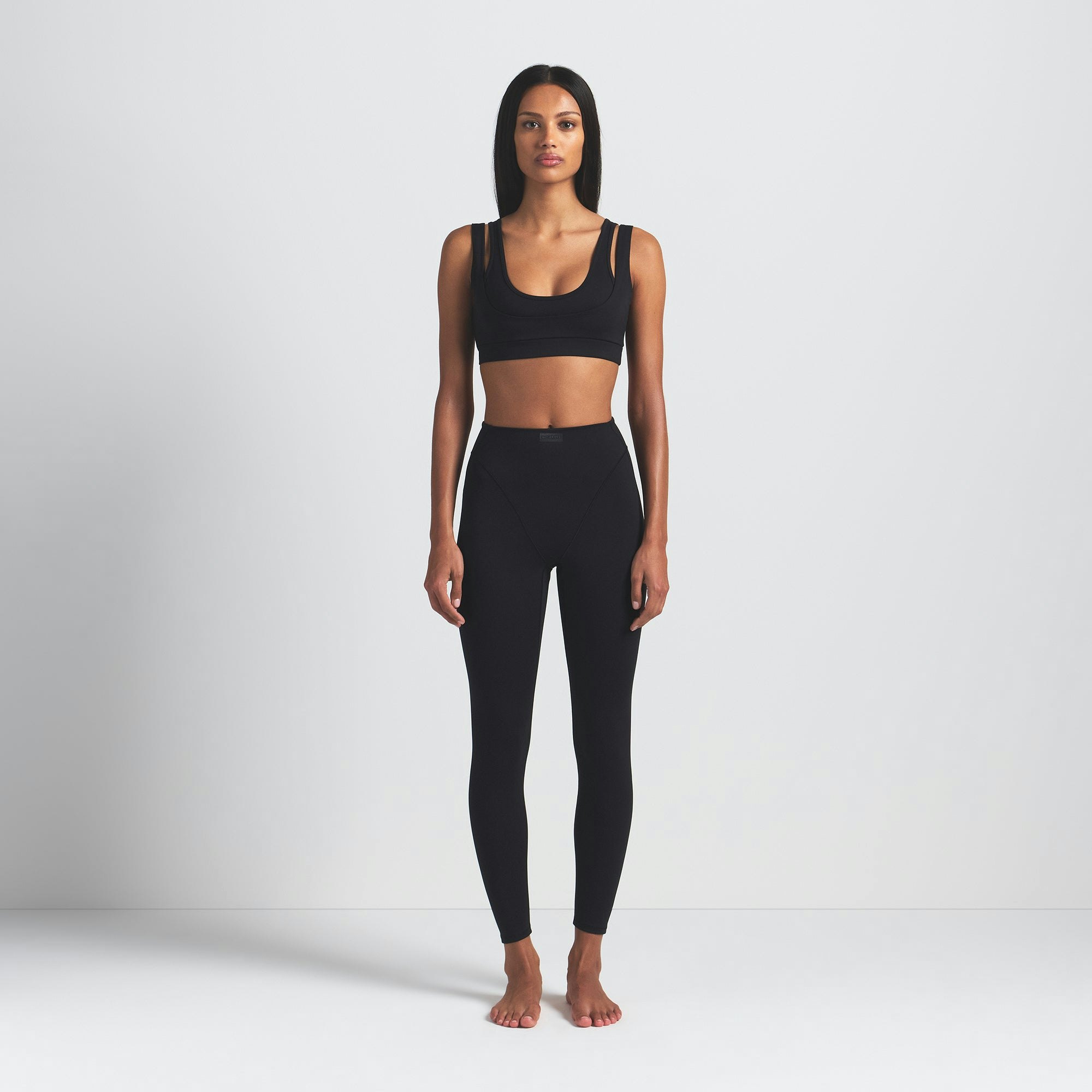 NikeSKIMS MATTE V-LINE 26" LEGGING - OBSIDIAN - image 3