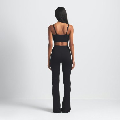 NikeSKIMS MATTE SLIM FLARE LEGGING - OBSIDIAN - image 3