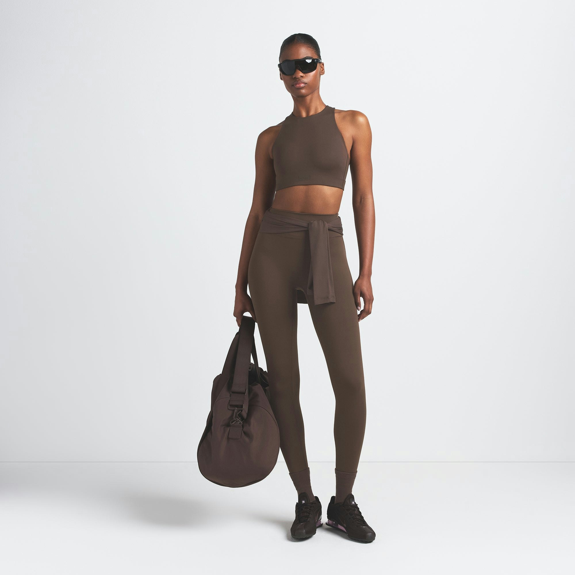 NikeSKIMS MATTE 29" LEGGING - DARK SEPIA - image 9