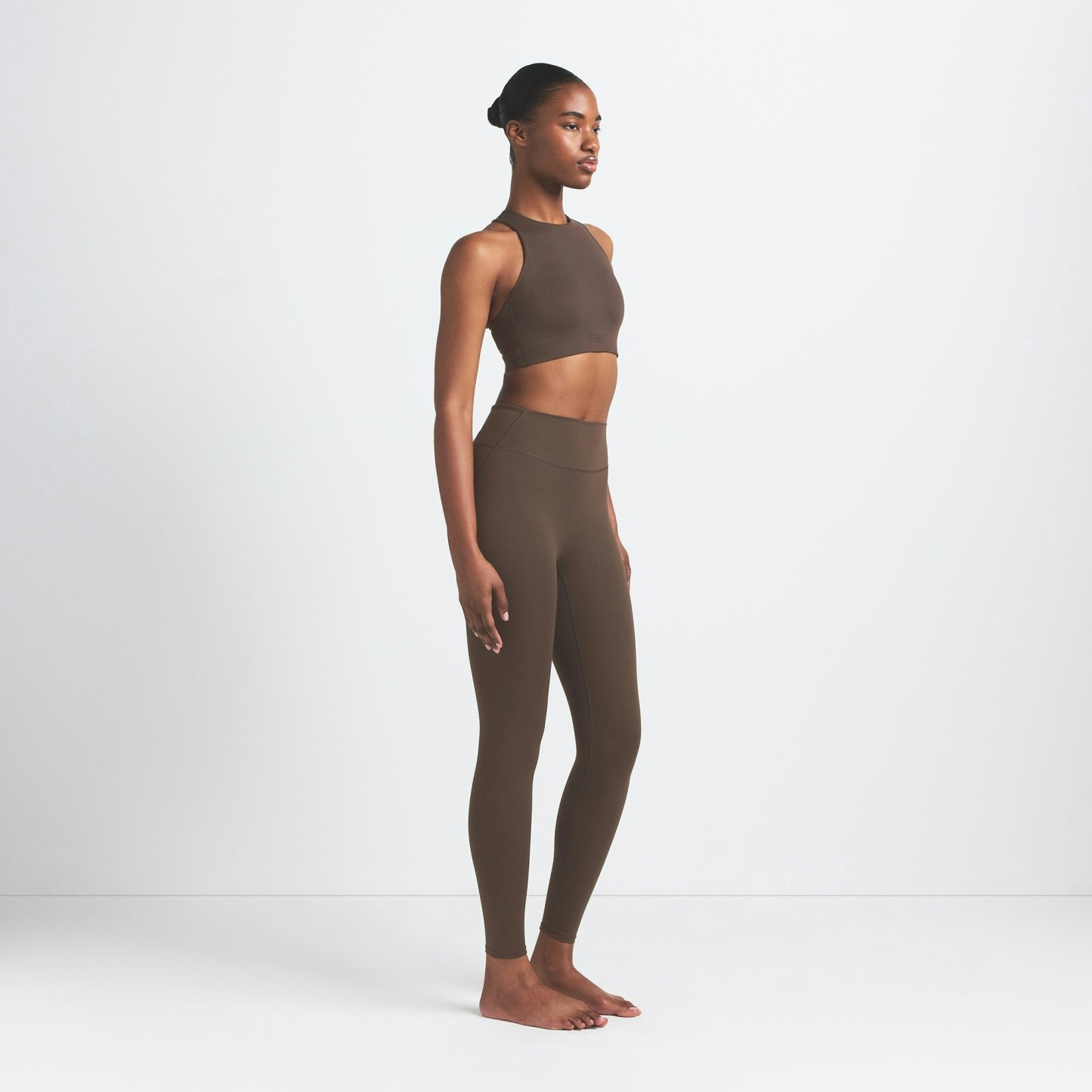 NikeSKIMS MATTE 29" LEGGING - DARK SEPIA - image 11