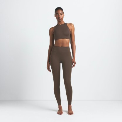 NikeSKIMS MATTE 29" LEGGING - DARK SEPIA - image 12
