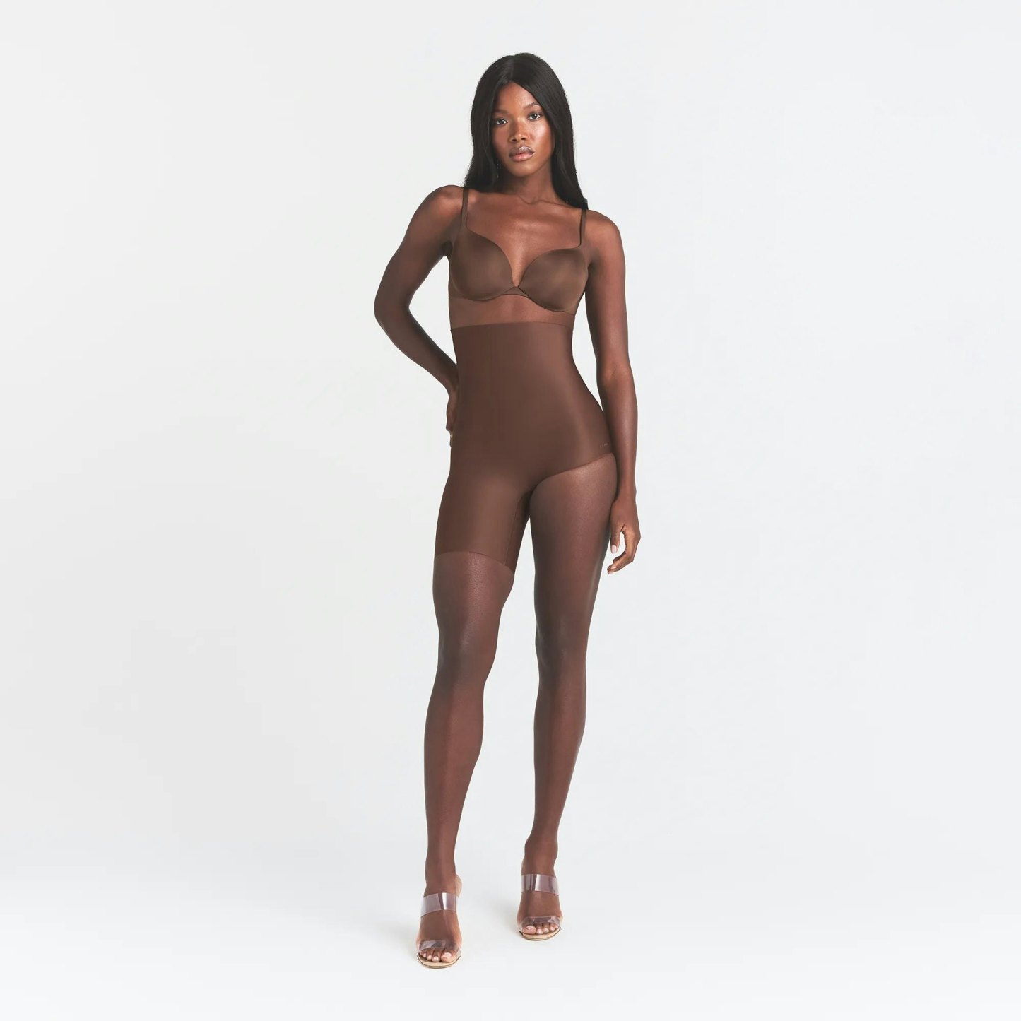 SKIMS BODY LEFT LEG SOLUTION SHORT - JASPER