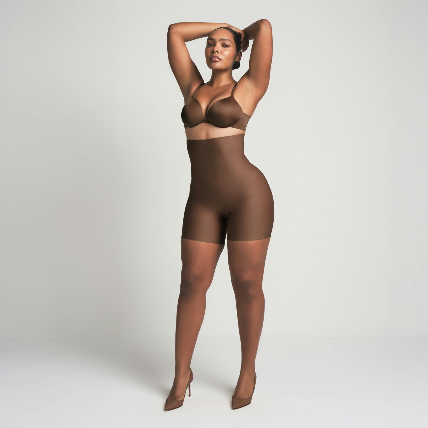 SKIMS BODY CORE SCULPT HIGH-WAISTED SHORT - JASPER