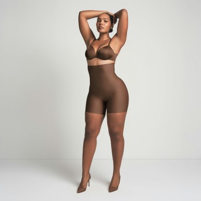 SKIMS BODY CORE SCULPT HIGH-WAISTED SHORT - JASPER