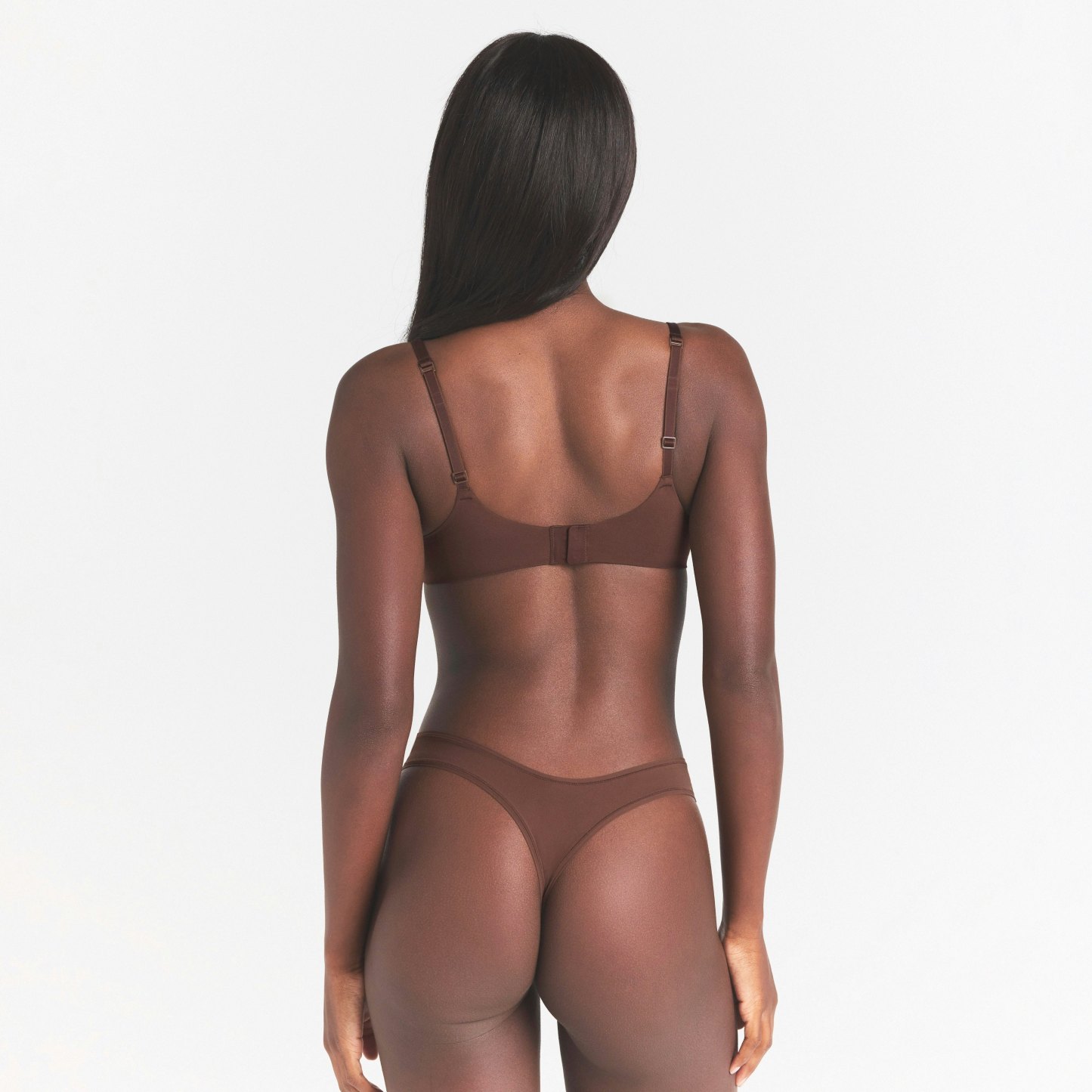 SKIMS ULTIMATE TEARDROP T-SHIRT BRA - COCOA - image 37