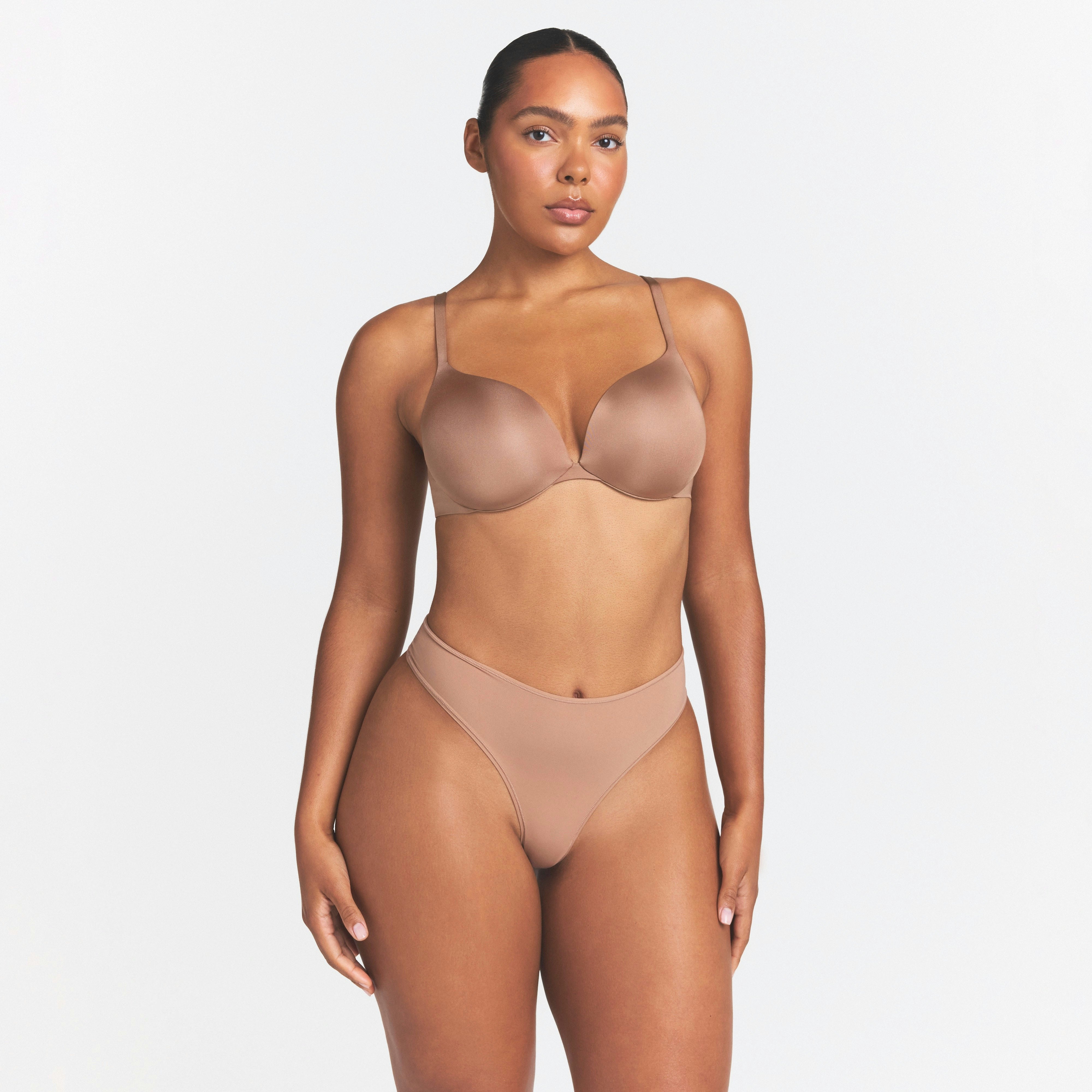 SKIMS ULTIMATE TEARDROP T-SHIRT BRA - SIENNA - image 17