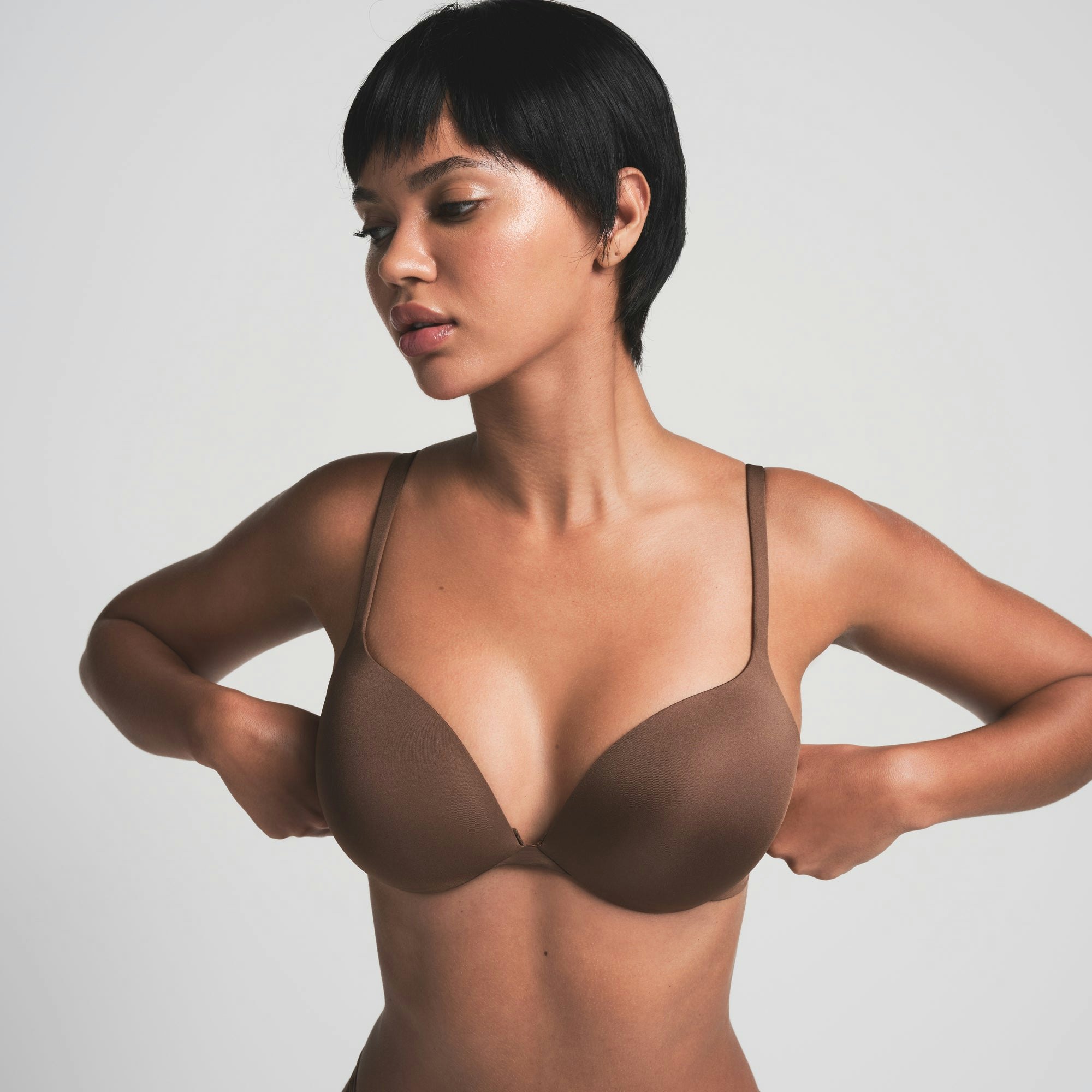 SKIMS ULTIMATE TEARDROP T-SHIRT BRA - JASPER - image 30