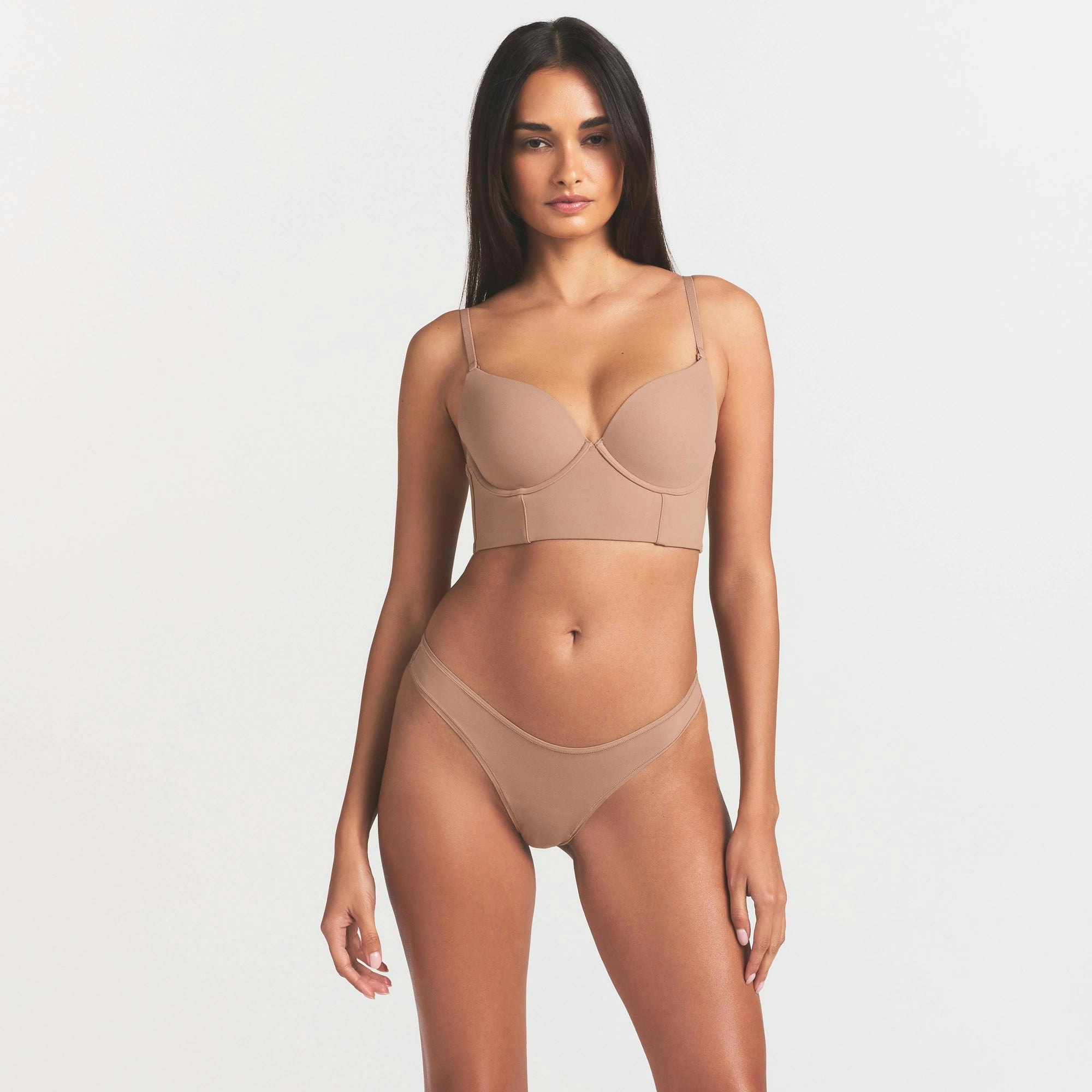 FITS EVERYBODY LOW BACK LONGLINE BRA - SIENNA - image 14