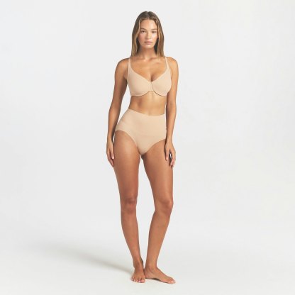 SMOOTHING INTIMATES UNLINED MINIMIZER BRA - CLAY - image 2