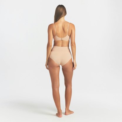 SMOOTHING INTIMATES UNLINED MINIMIZER BRA - CLAY - image 4